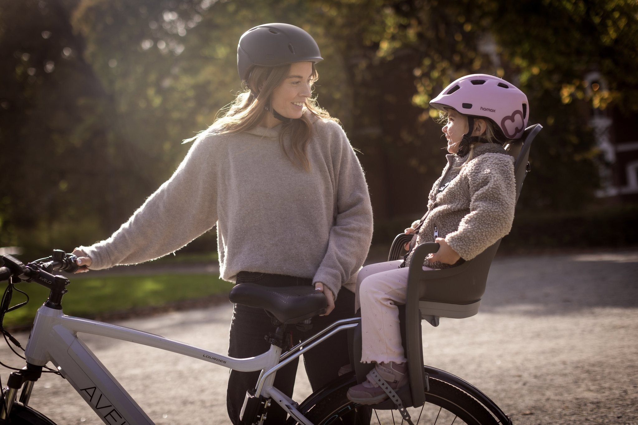 Front Child Seat & Foot Pegs for Alpha-Style eBikes Sun Chaser Ebikes