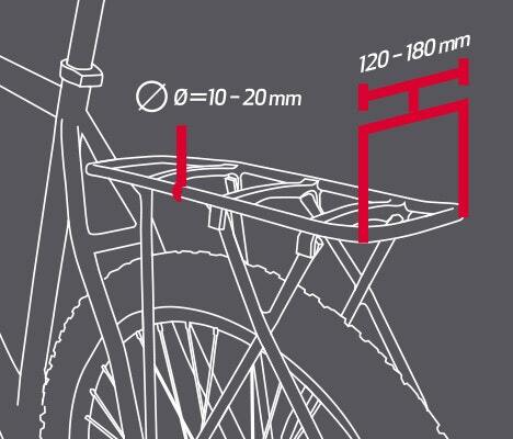 Hamax Zenith Relax Child Bike Seat with Carrier Adapter Hamax
