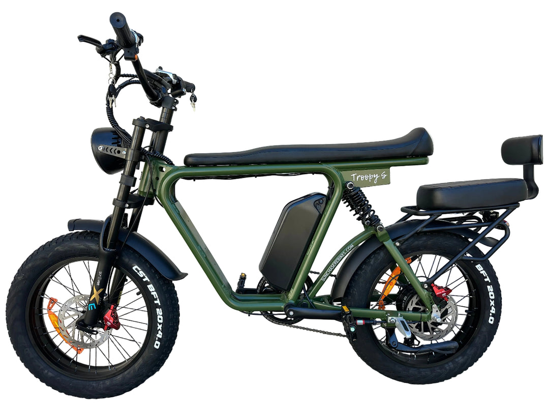 Sun Chaser Troopy S Family Electric Bike – Cargo Ebike for Beach & School Runs Australia Sun Chaser Ebikes