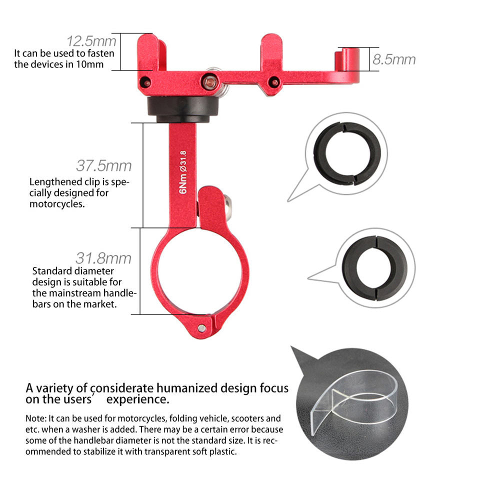 Aluminium Phone Holder Sun Chaser Ebikes