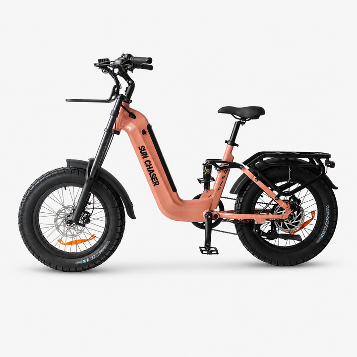 Sun Chaser Halo Step Through Fat Tyre Electric Bike Sun Chaser