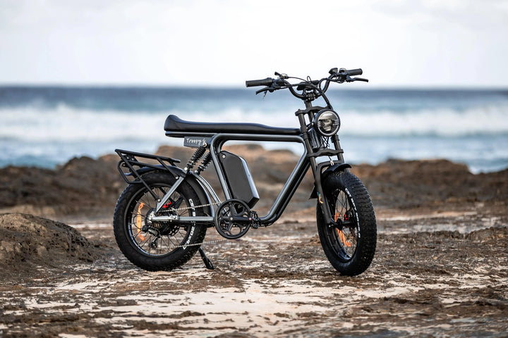 Sun Chaser Troopy S fat tyre eBike for Gold Coast beach rides