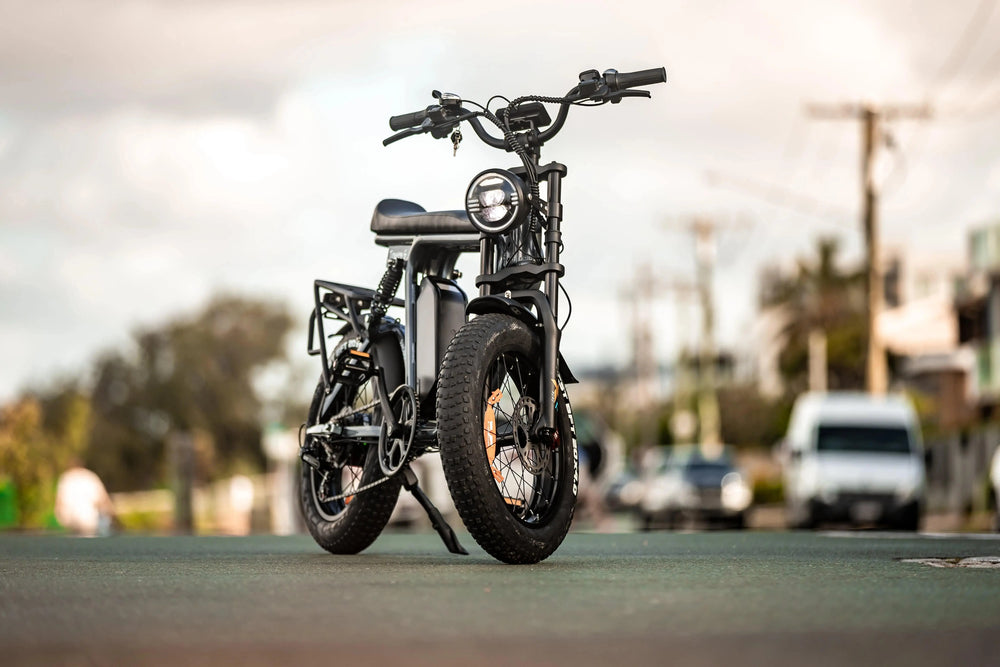 Sun Chaser Troopy S eBike with long seat for Gold Coast riders