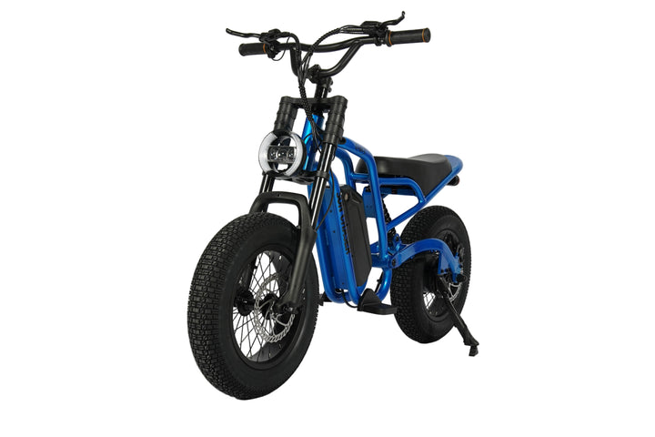 Blue electric bike in gold coast