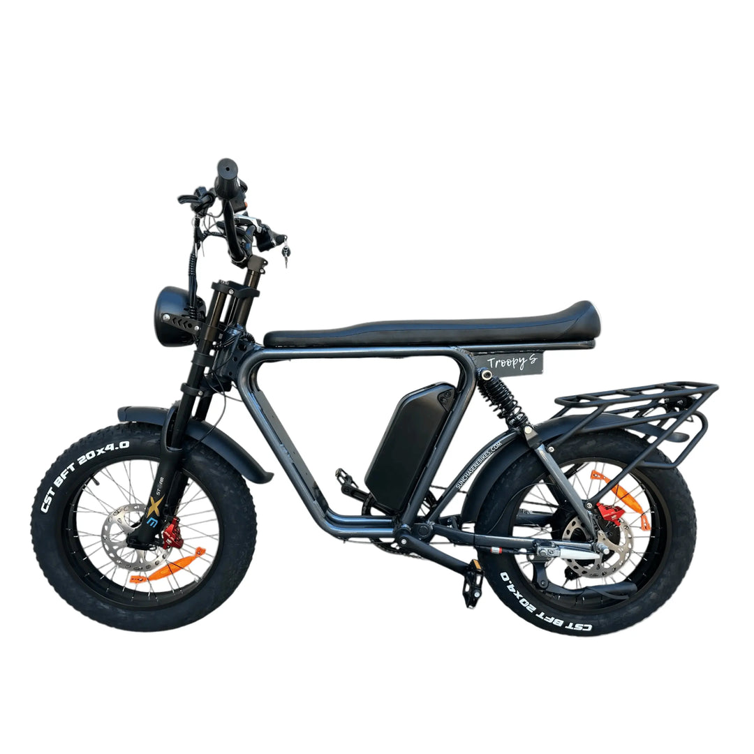 Troopy S family electric bike designed for Gold Coast commuting