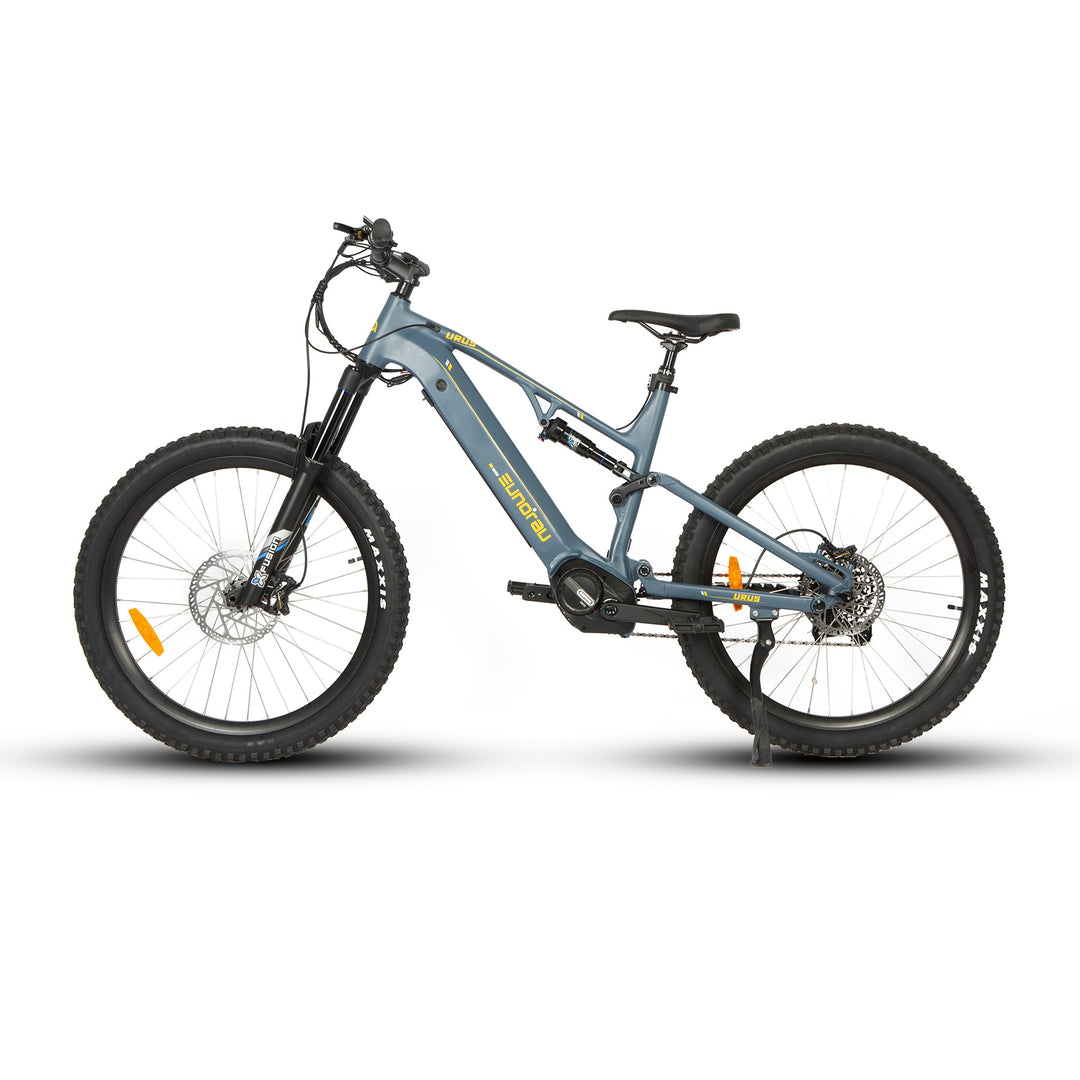 EUNORAU URUS – High-Powered Full Suspension Mid-Drive eMTB Sun Chaser Ebikes