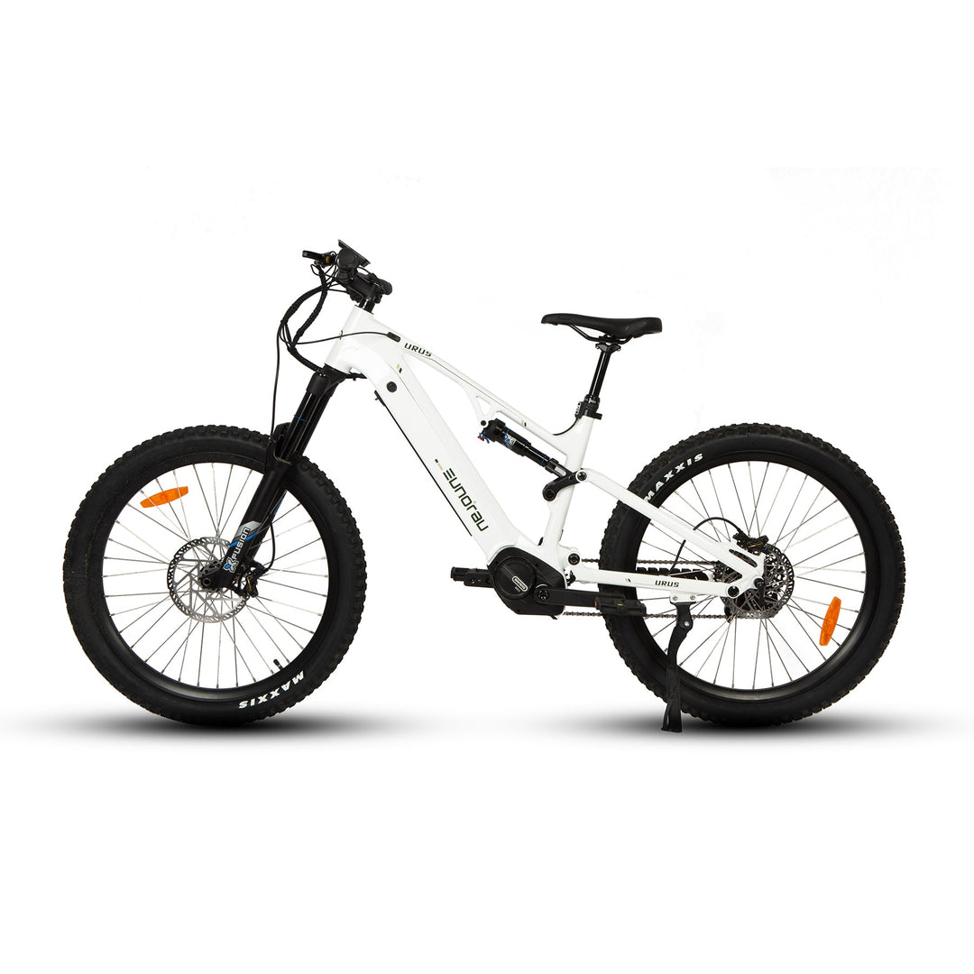 EUNORAU URUS – High-Powered Full Suspension Mid-Drive eMTB Sun Chaser Ebikes