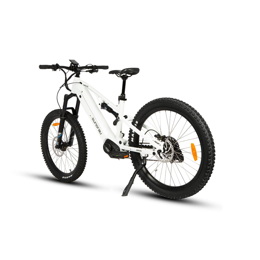 EUNORAU URUS – High-Powered Full Suspension Mid-Drive eMTB Sun Chaser Ebikes
