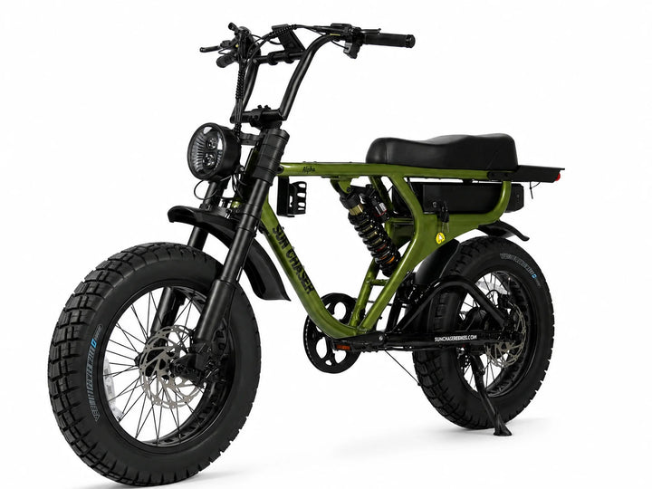 Alpha V2 Practical Fat Tyre eBike Sun Chaser Ebikes