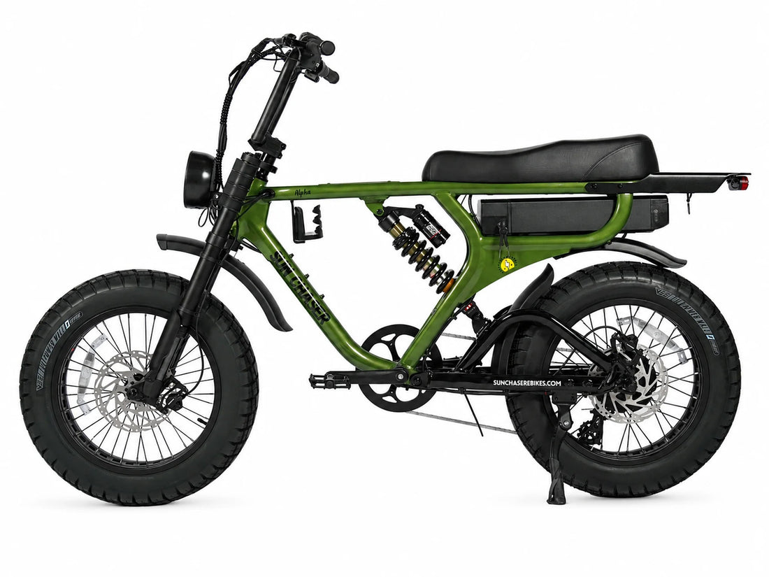 Alpha V2 Practical Fat Tyre eBike Sun Chaser Ebikes