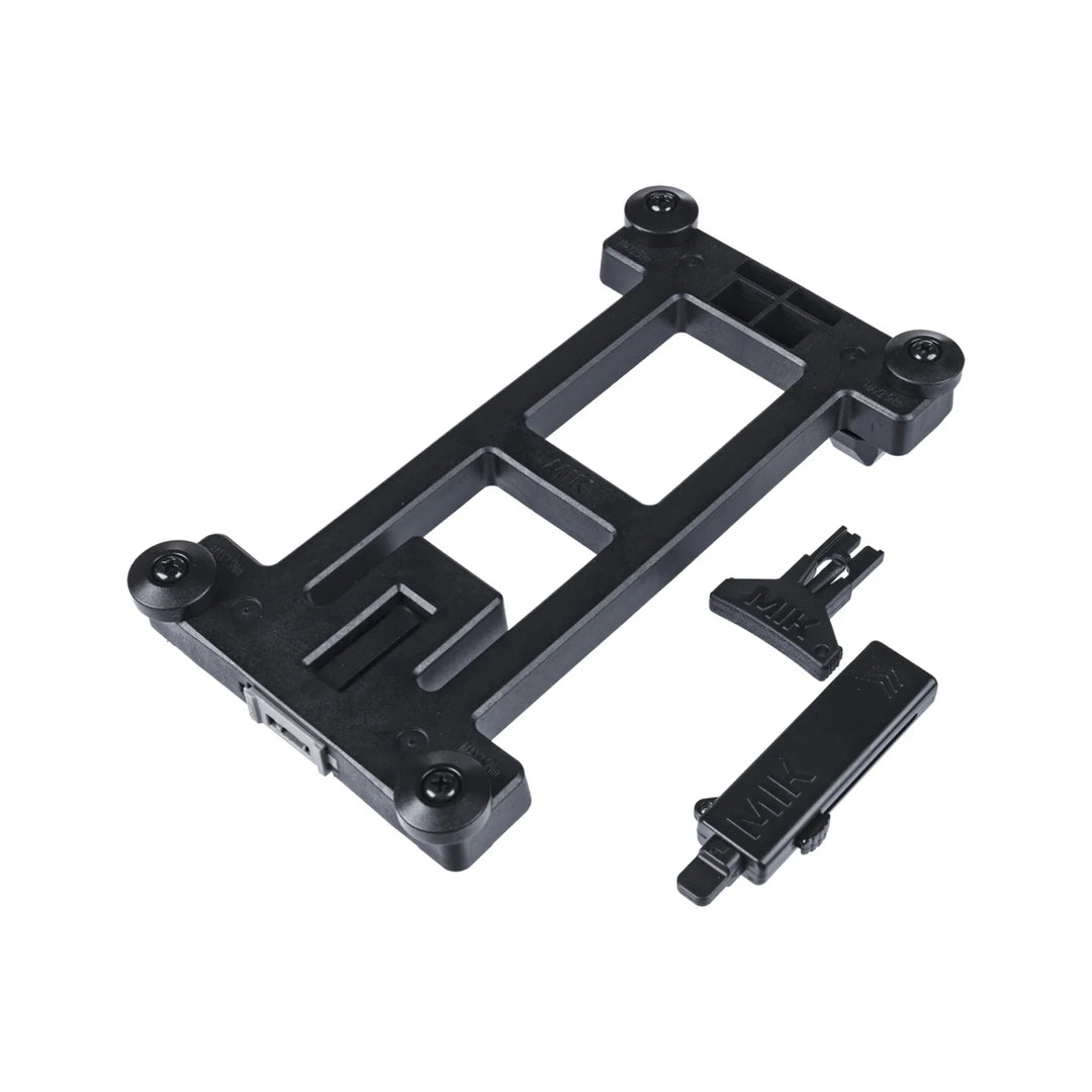 Basil MIK Adapter Plate 2.0 in black with MIK Key S and Key L