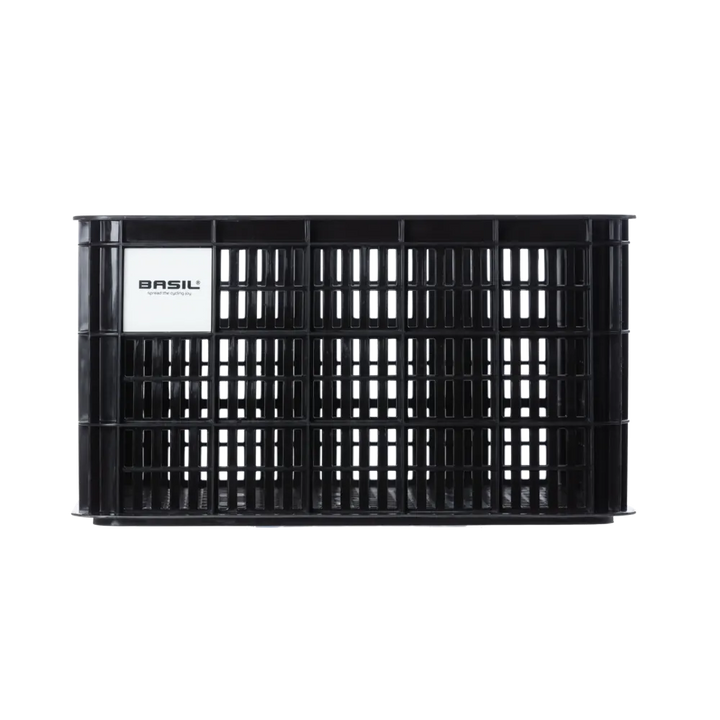 Basil Bicycle Crate Large 40L Black - Black detail