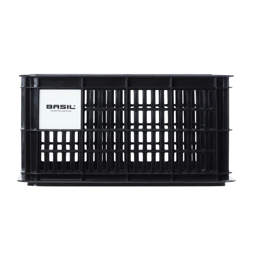 Basil Bicycle Crate Small 17.5L Black - Black detail