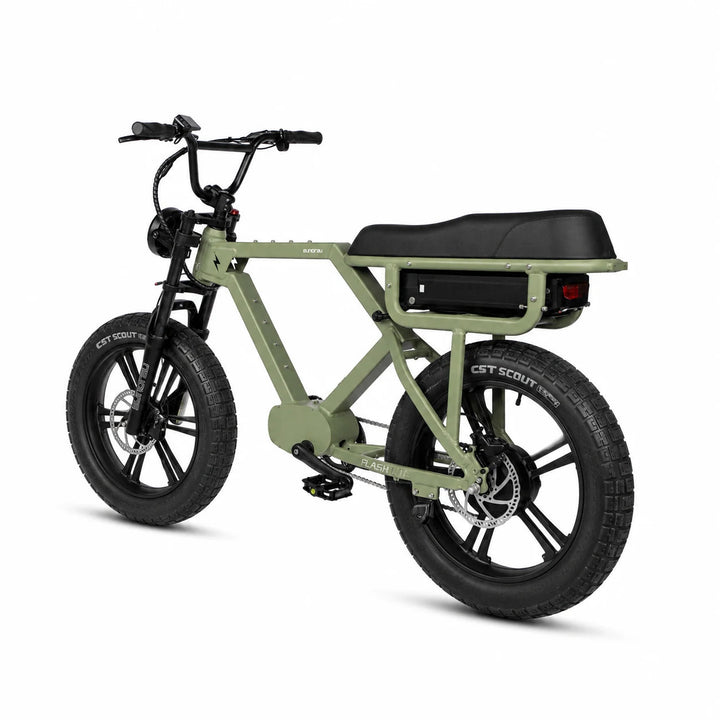 EUNORAU Flash Lite 2.0 Long-Range Fat Tire eBike Sun Chaser Ebikes