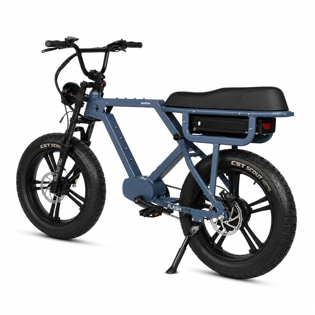 EUNORAU Flash Lite 2.0 Long-Range Fat Tire eBike Sun Chaser Ebikes