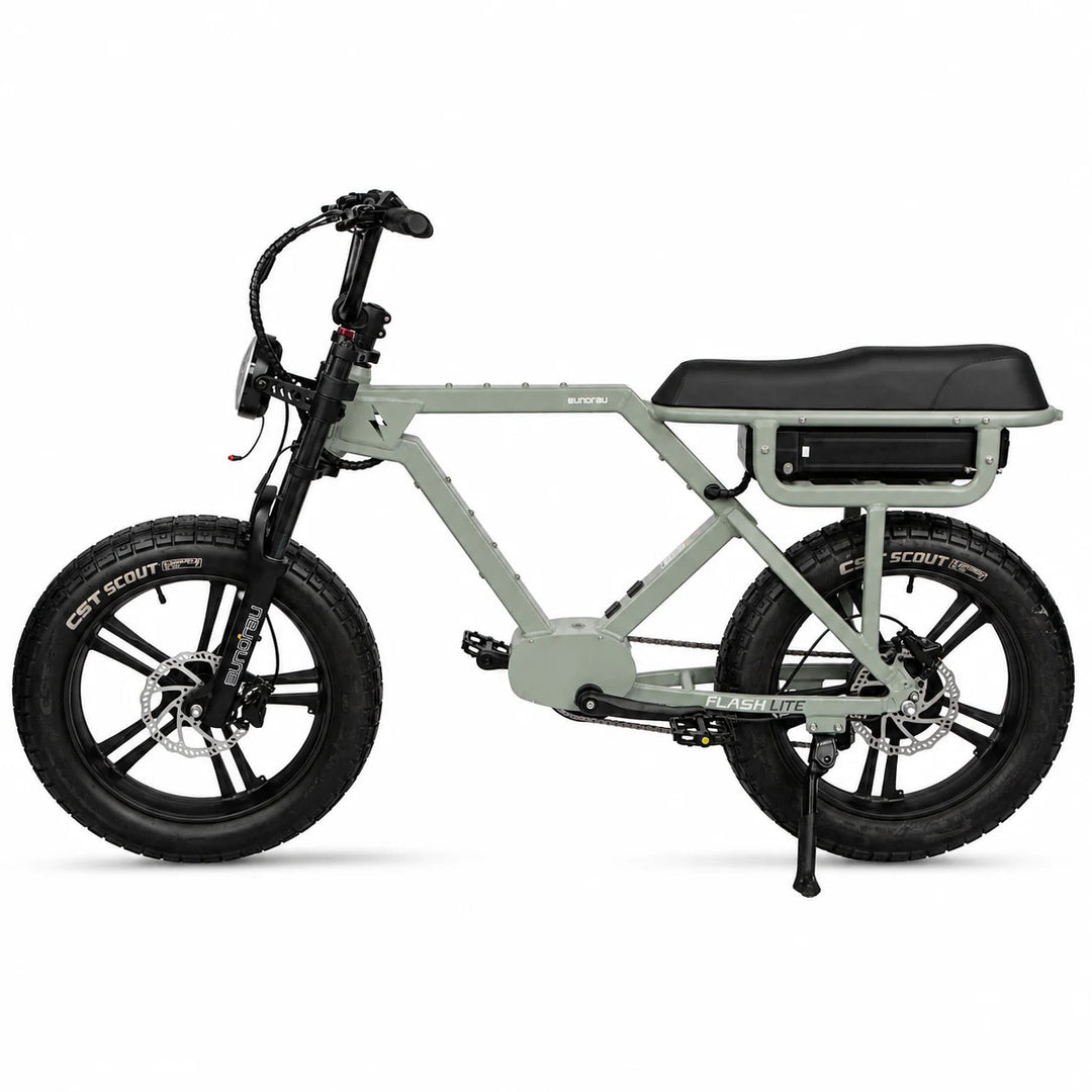 EUNORAU Flash Lite 2.0 Long-Range Fat Tire eBike Sun Chaser Ebikes