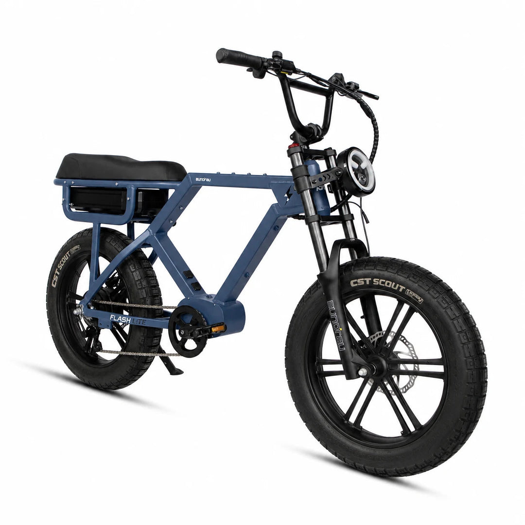 EUNORAU Flash Lite 2.0 Long-Range Fat Tire eBike Sun Chaser Ebikes