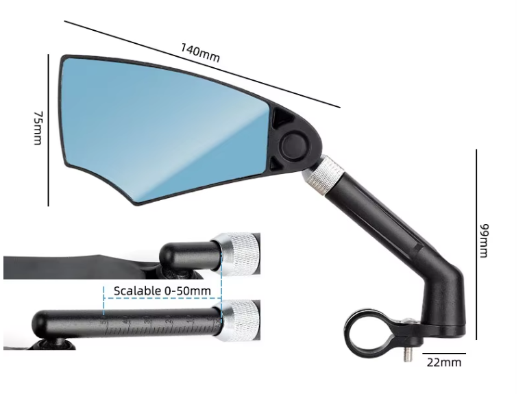 Mirrors for ebikes Sun Chaser Ebikes