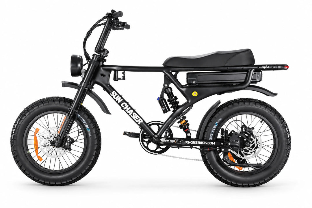 Sun Chaser Alpha V3 Fat Tyre Electric Bike Sun Chaser Ebikes