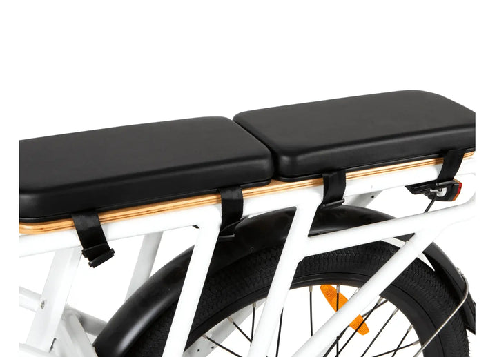 padded child front seat for family electric bike rides