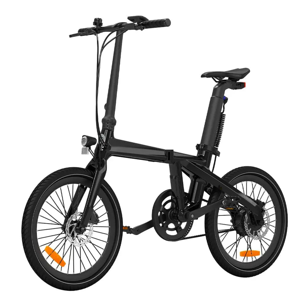 carbon fiber frame on ADO Air20 Carbon folding electric bike
