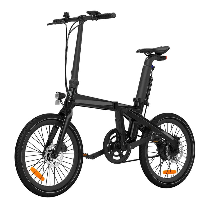 carbon fiber frame on ADO Air20 Carbon folding electric bike
