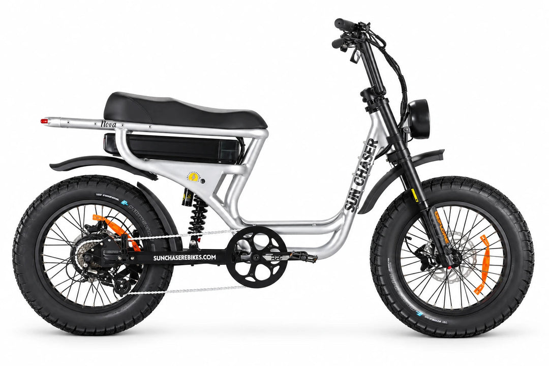 Sun Chaser Nova V3 Step-Through Fat Tyre Electric Bike Sun Chaser Ebikes