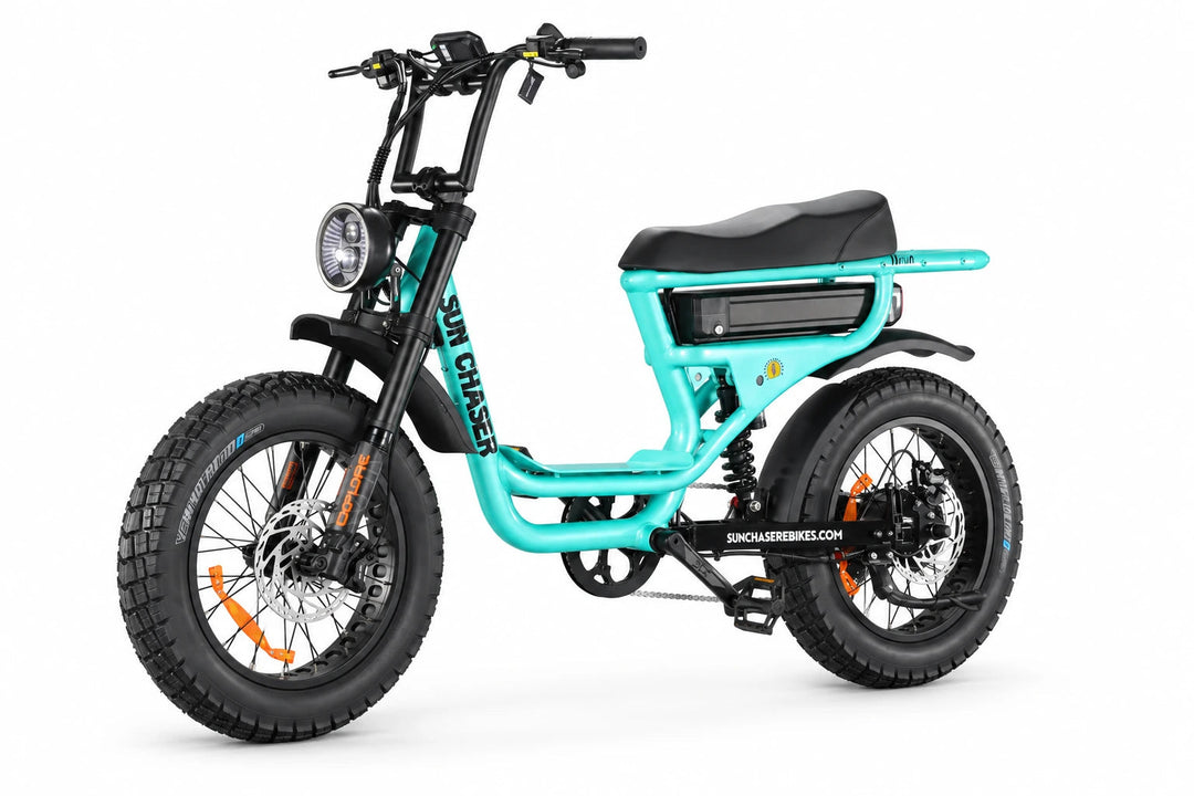 Sun Chaser Nova V3 Step-Through Fat Tyre Electric Bike Sun Chaser Ebikes