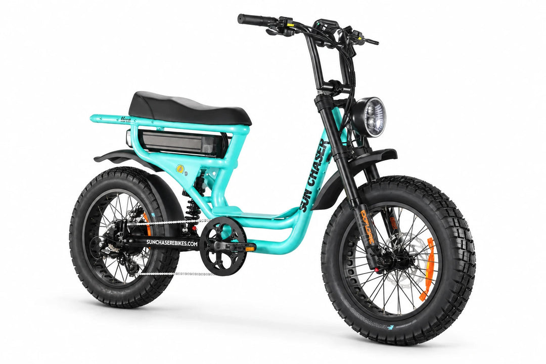 Sun Chaser Nova V3 Step-Through Fat Tyre Electric Bike Sun Chaser Ebikes