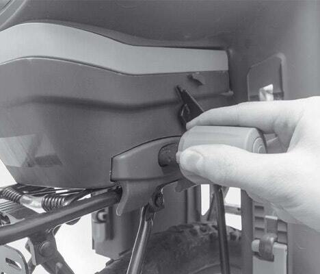 Hamax Zenith Relax Child Bike Seat with Carrier Adapter Hamax
