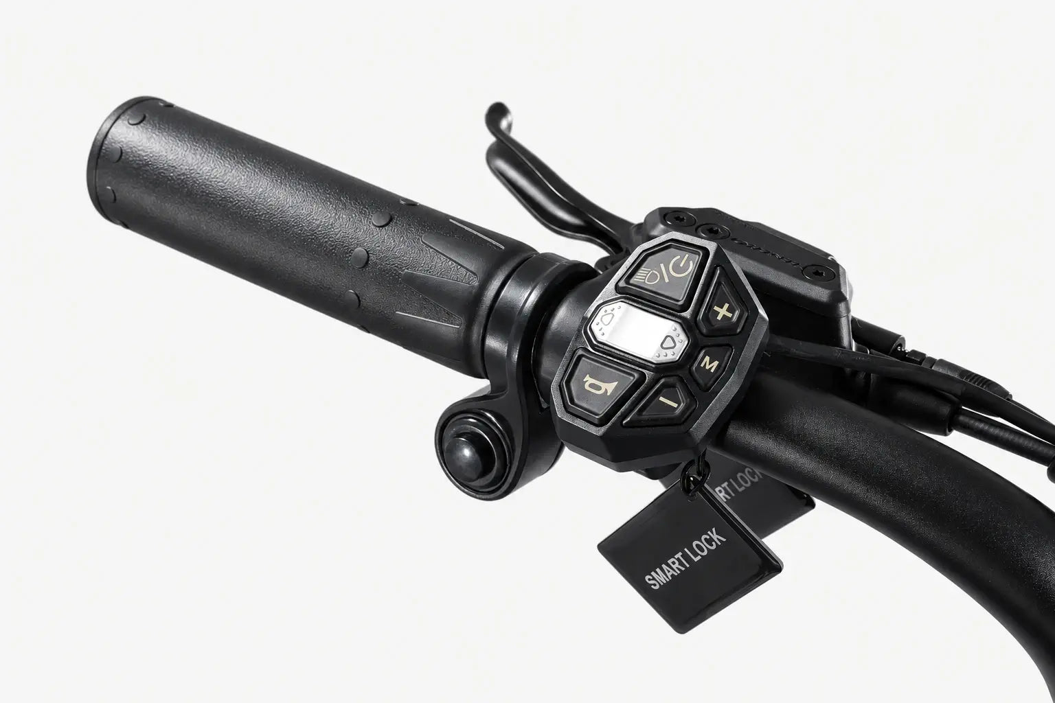 Alpha V3 handlebar controls and grip
